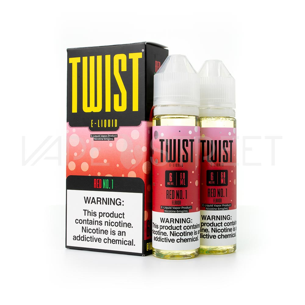 Twist E-Liquid Red No.1 (60ml x 2)