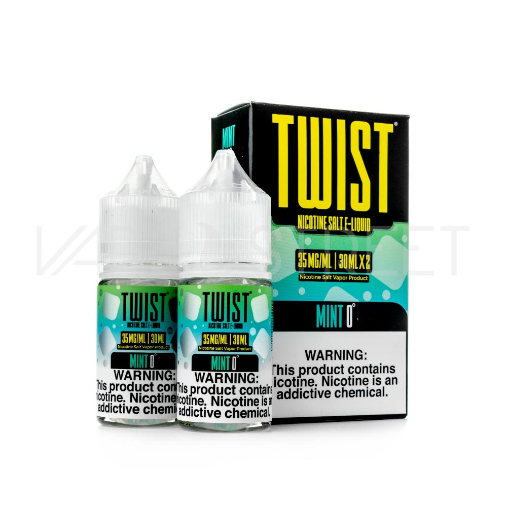 Twist Salt E-Liquids Mint 0º 30ml Nicotine Salt Vape Juice