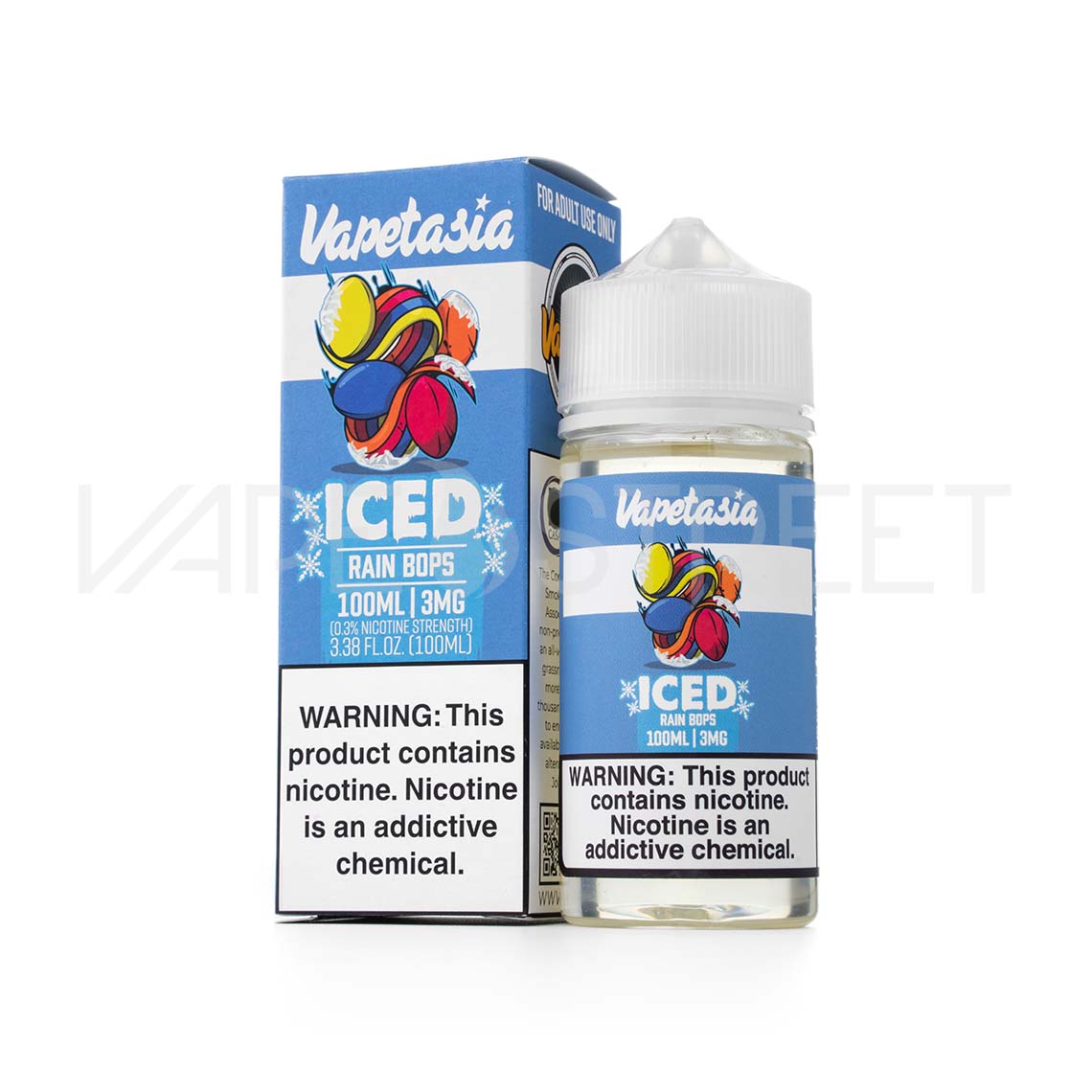 Vapetasia Iced Rain Bops 100ml