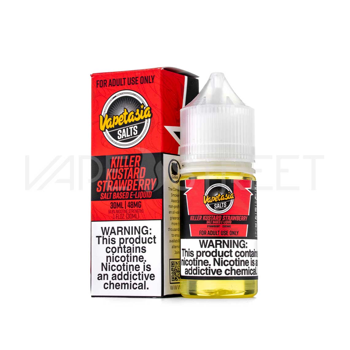 Vapetasia Salts Killer Kustard Strawberry Vape Street