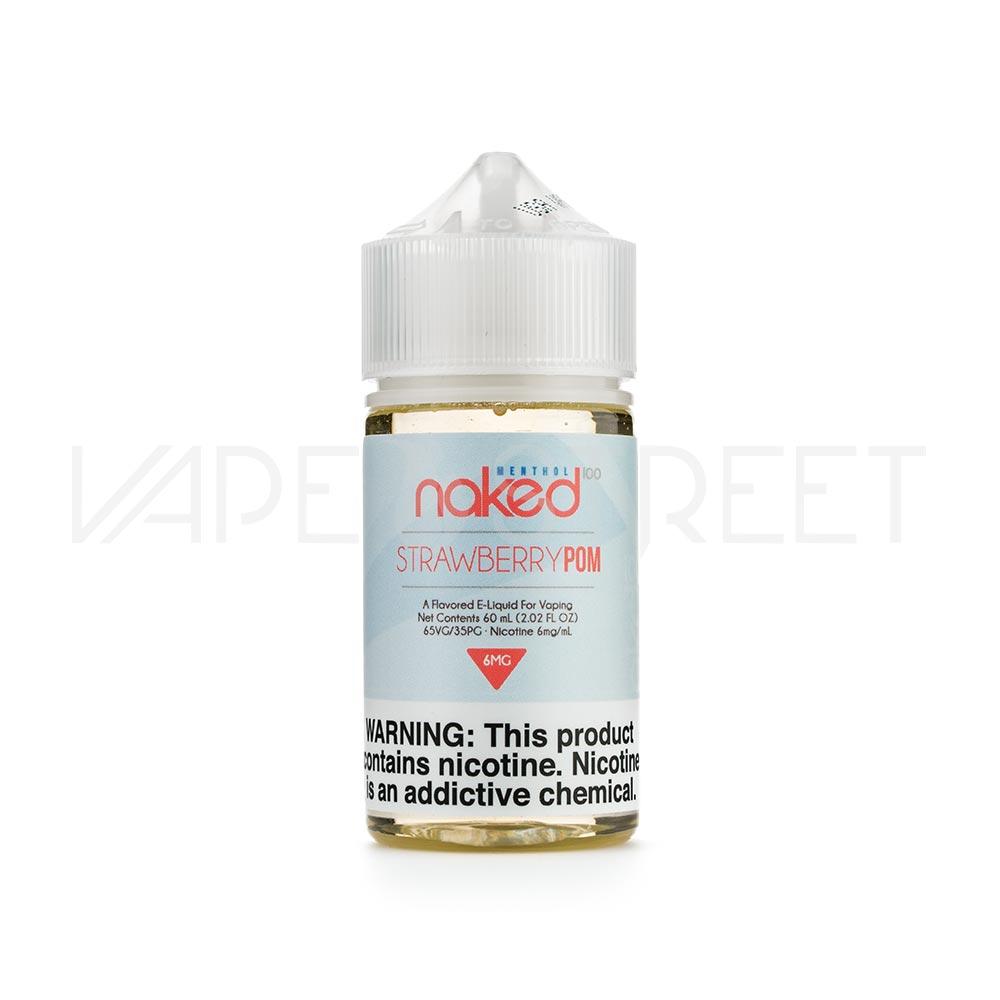 Naked 100 Menthol Strawberry Pom