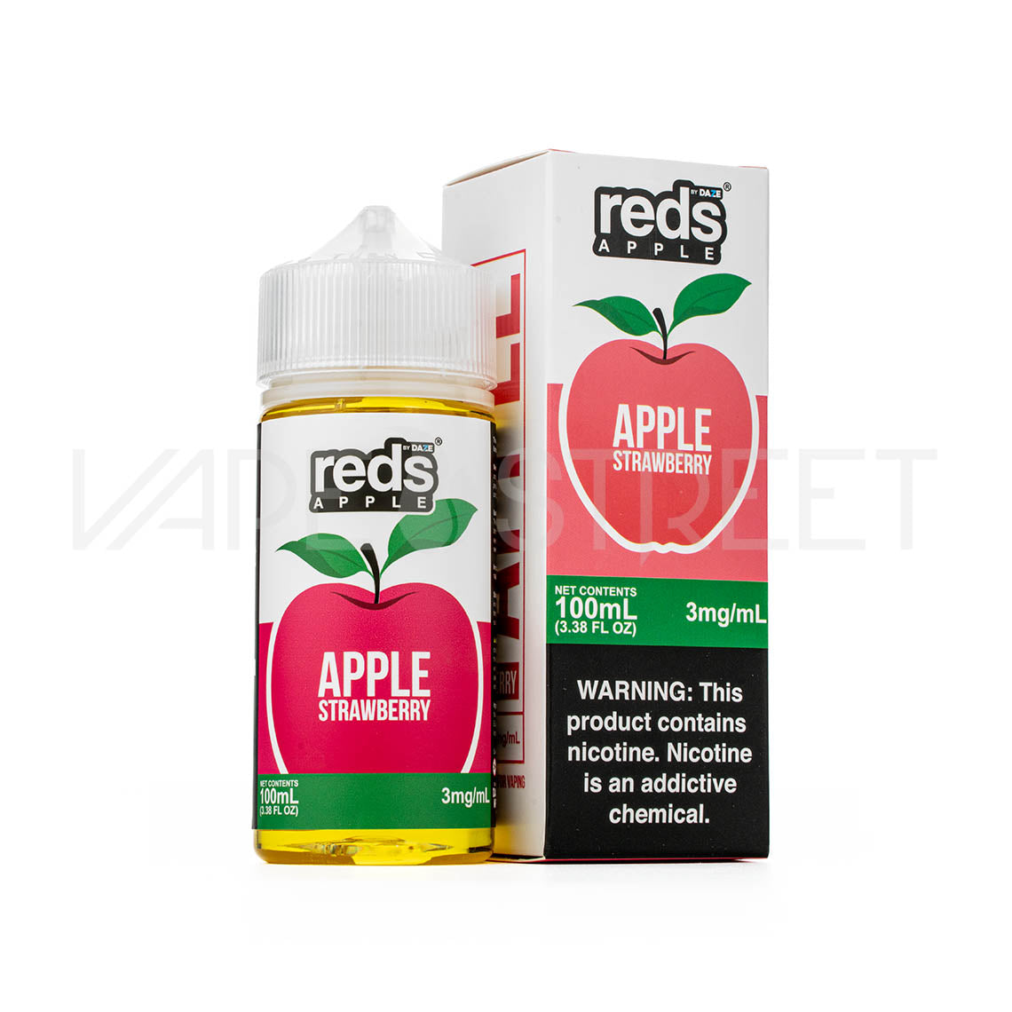 7 Daze Reds Apple Ejuice Strawberry 100ml