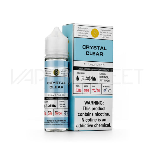 Glas BSX Series Crystal Clear 60mL Vape Juice