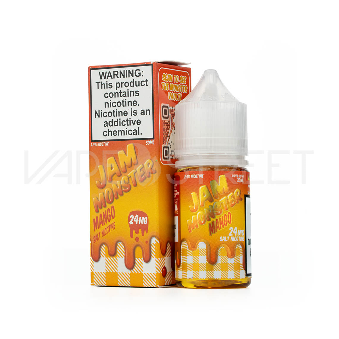 Jam Monster Salt Banana - 30ml | Vape Juice | Vape Street – Vape Street ...