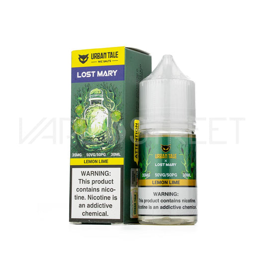 Urban Tale x Lost Mary Nic Salts Lemon Lime (30ml)