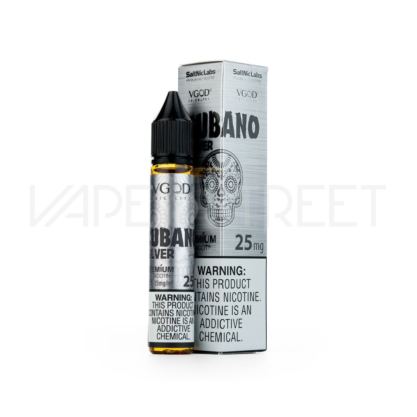 VGOD Salt Nic Cubano Silver (30ml)