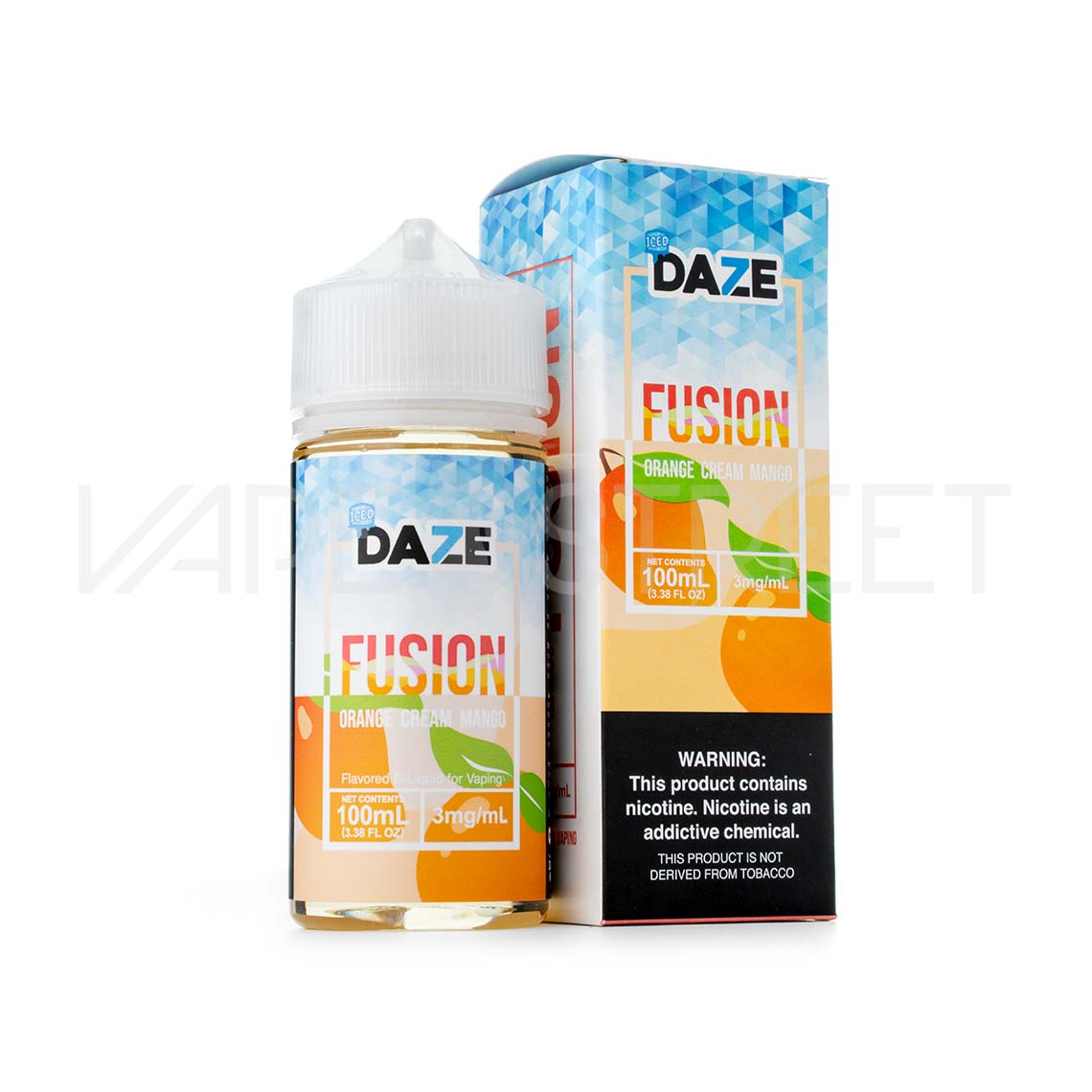 7 Daze Fusion Iced TFN Orange Cream Mango 100ml