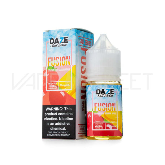 7 Daze Fusion Iced TFN Salt Strawberry Banana Apple 30mL