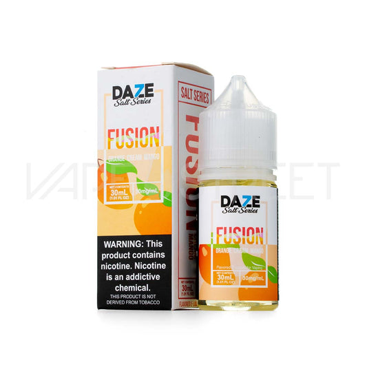 7 Daze Fusion TFN Salt Orange Cream Dream 30mL