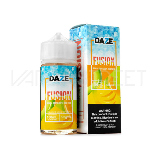 7 Daze Fusion Iced TFN Banana Cantaloupe Honeydew 100mL