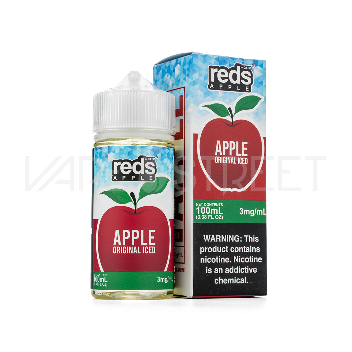 7 Daze Reds Apple Ejuice Iced (100ml)