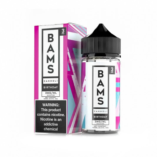 Bam’s Cannoli Birthday Cannoli Vape Juice