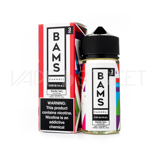 Bams Cannoli Original Vape Juice