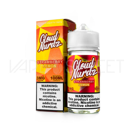 Cloud Nurdz Strawberry Lemon 100mL Vape Juice