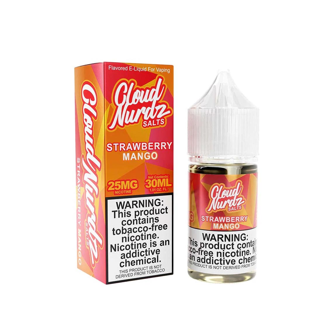 Cloud Nurdz TFN Salts Strawberry Mango E-liquid