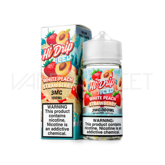 Hi-Drip White Peach Strawberry Ice 100ml