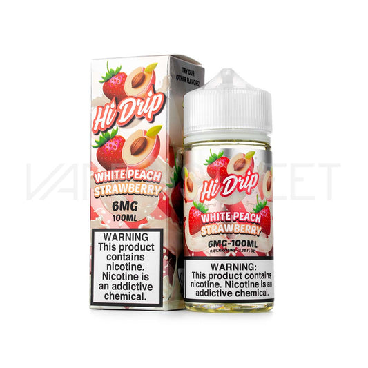 Hi-Drip White Peach Strawberry 100ml