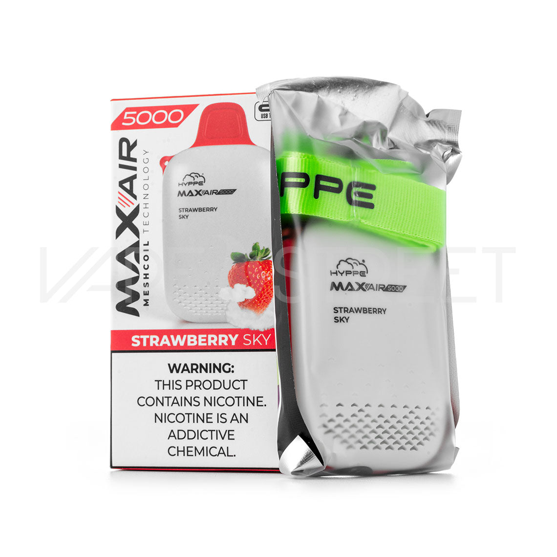 Hyppe Max Air Disposable Device 5000 Puffs Lanyard