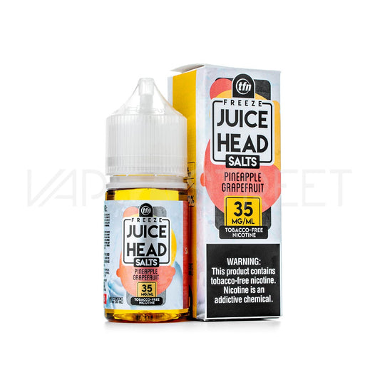 Juice Head Freeze TFN Salts Pineapple Grapefruit 30mL Vape Juice