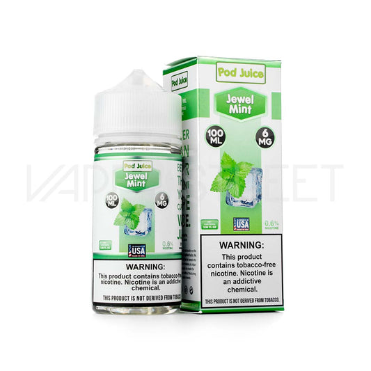 Pod Juice E-Liquid Jewel Mint 100ml