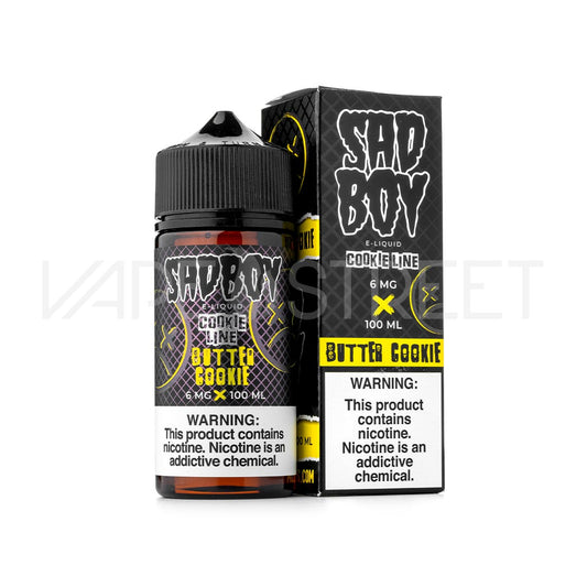 SadBoy E-Liquid Cookie Line Butter Cookie 100mL Vape Juice