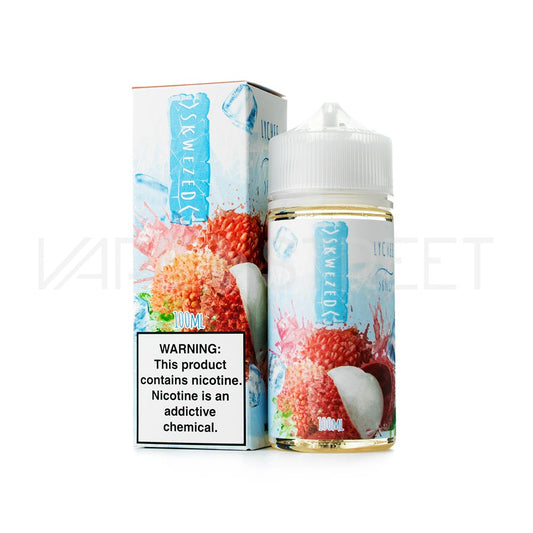 Skwezed Lychee Ice 100mL Freebase Nicotine