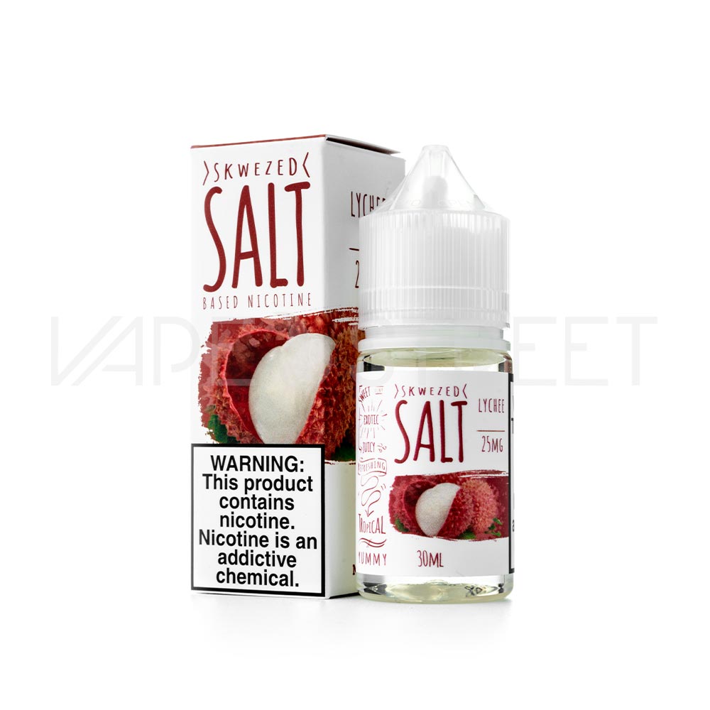 Skwezed Salt Lychee 30mL Salt Nicotine E-Liquid
