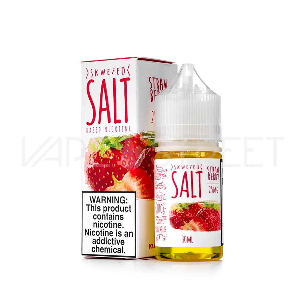 Skwezed Salt Strawberry 30mL Vape Juice