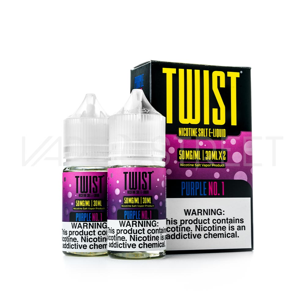 Twist Salt Purple No.1 Berry Medley Lemonade Salt Nicotine Vape Juice