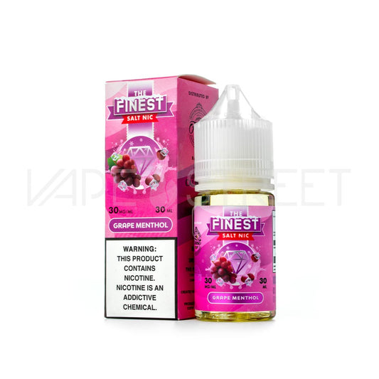 The Finest SaltNic Grape Menthol 30mL Vape Juice