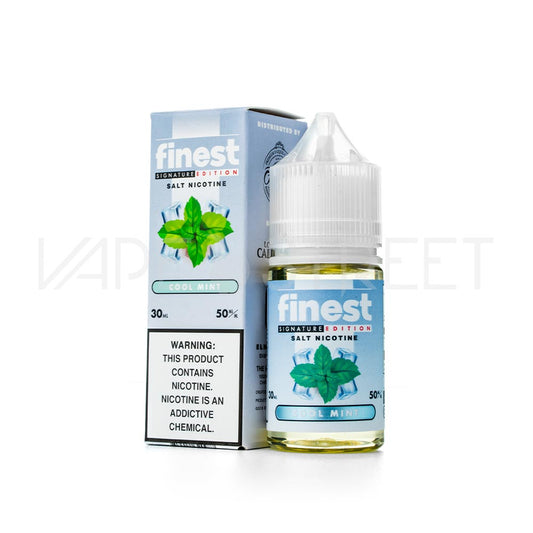 The Finest SaltNic Signature Edition Cool Mint 30ml Salt Nicotine Vape Juice