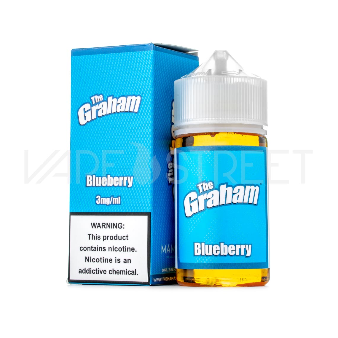 The Graham Blueberry 60mL Vape Juice