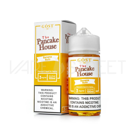 The Pancake House Banana Nuts 100mL Vape Juice