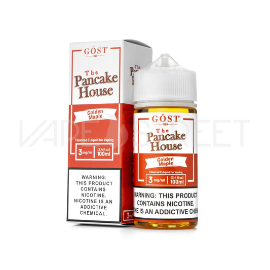 The Pancake House Golden Maple 100mL Vape Juice