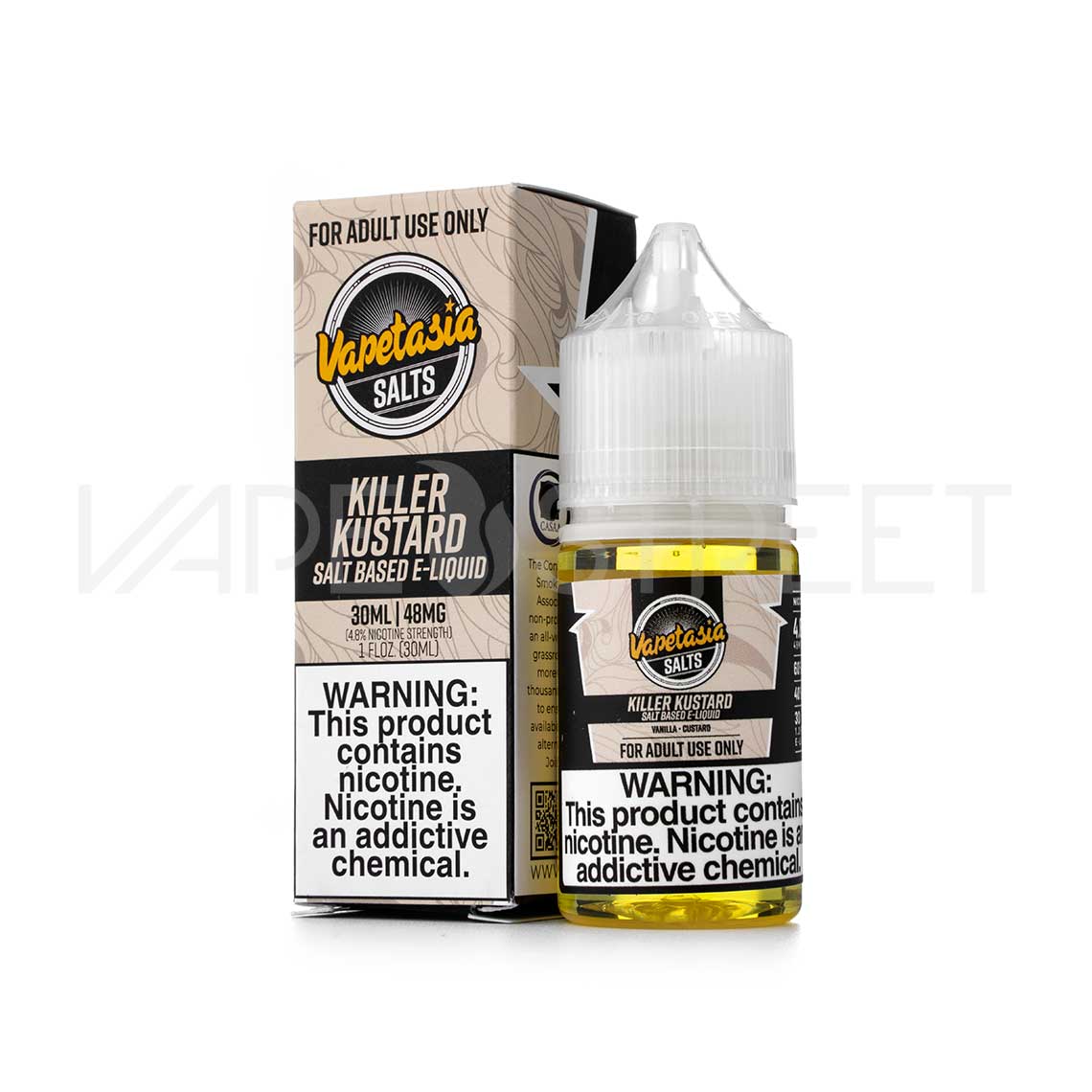 Vapetasia Salts Killer Custard 30mL Vape Juice