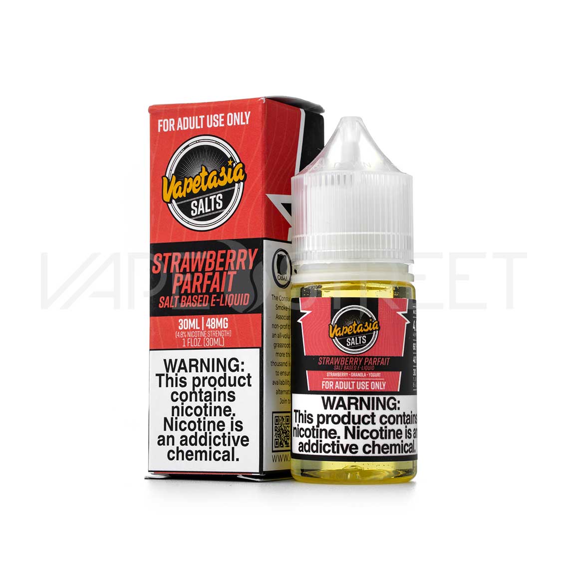 Vapetasia Salts Strawberry Parfait 30mL Vape Juice