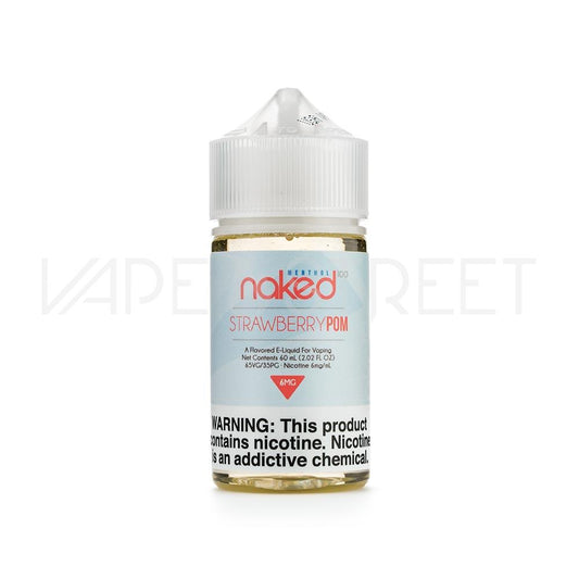 Naked 100 Menthol Strawberry Pom